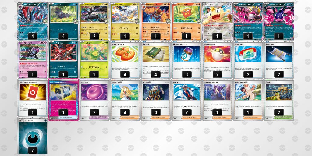 4位:Nのゾロアークex