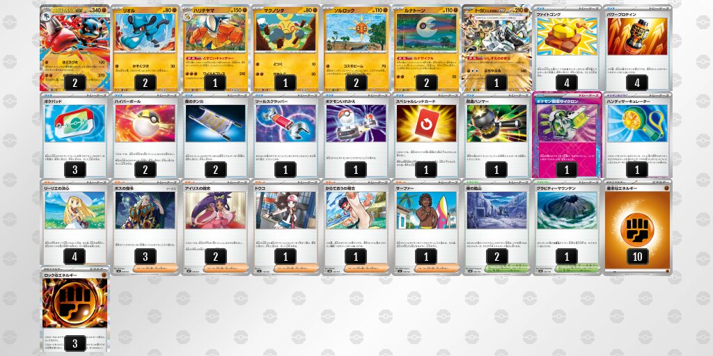 4位:メガルカリオex