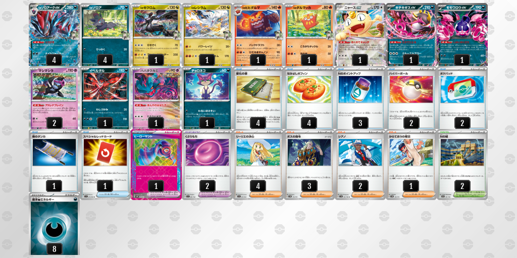 優勝:Nのゾロアークex