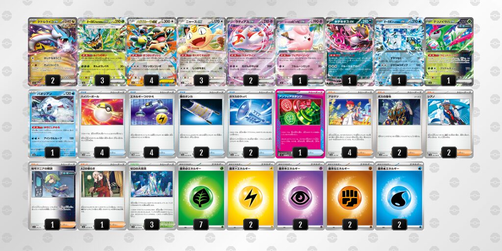 4位：タケルライコex