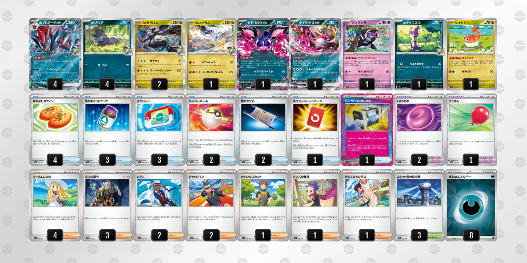 3位:Nのゾロアークex