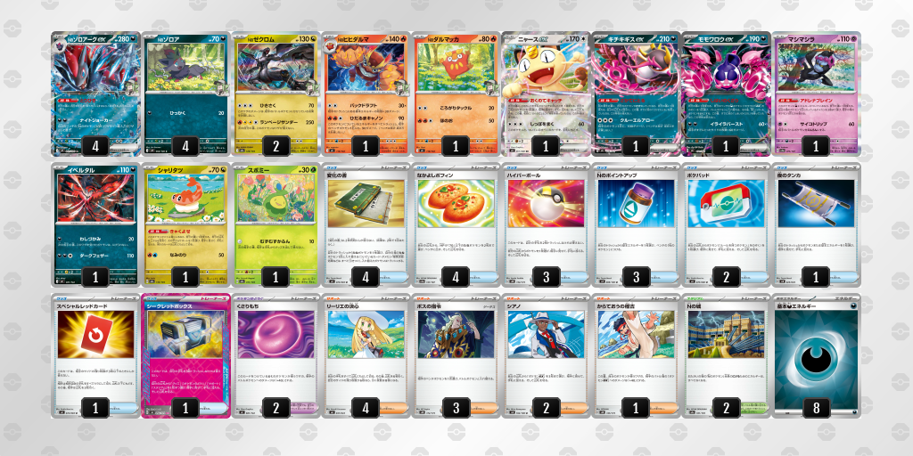 4位:Nのゾロアークex