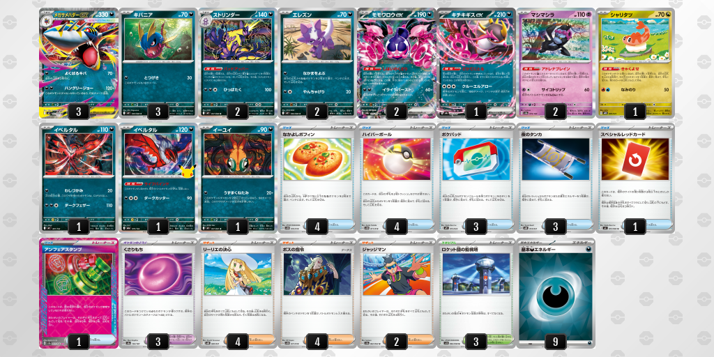 4位:メガサメハダーex