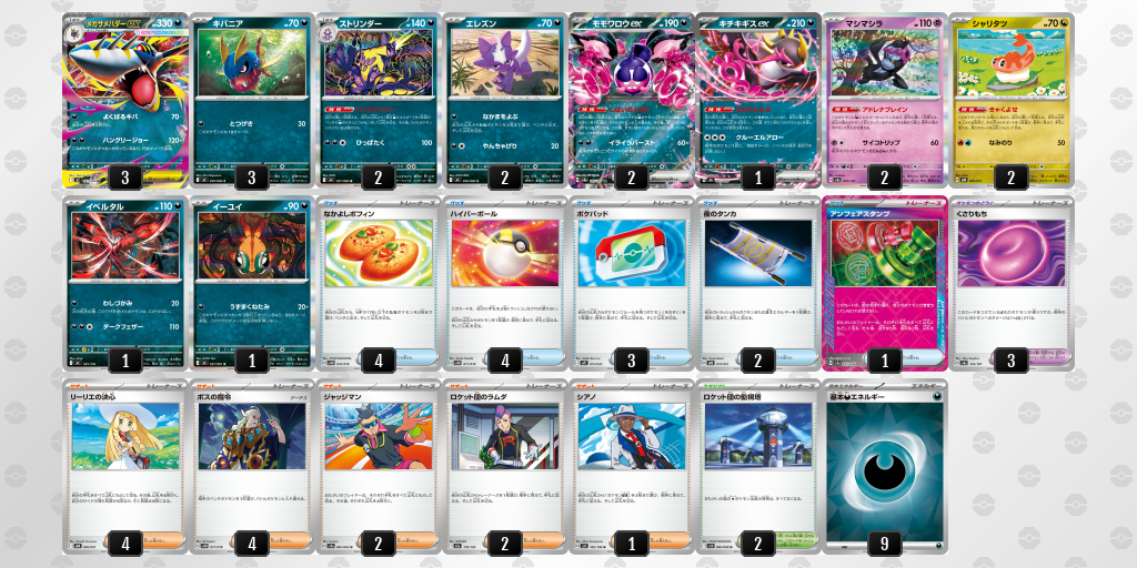 優勝:メガサメハダーex