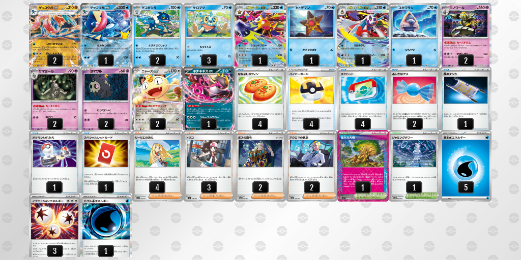 4位:闘ゲッコウガex