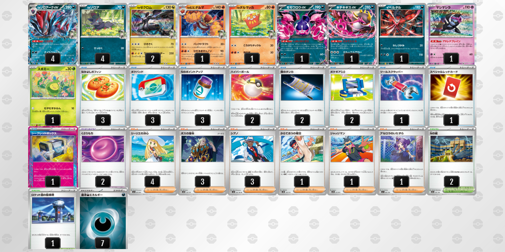 4位:Nのゾロアークex